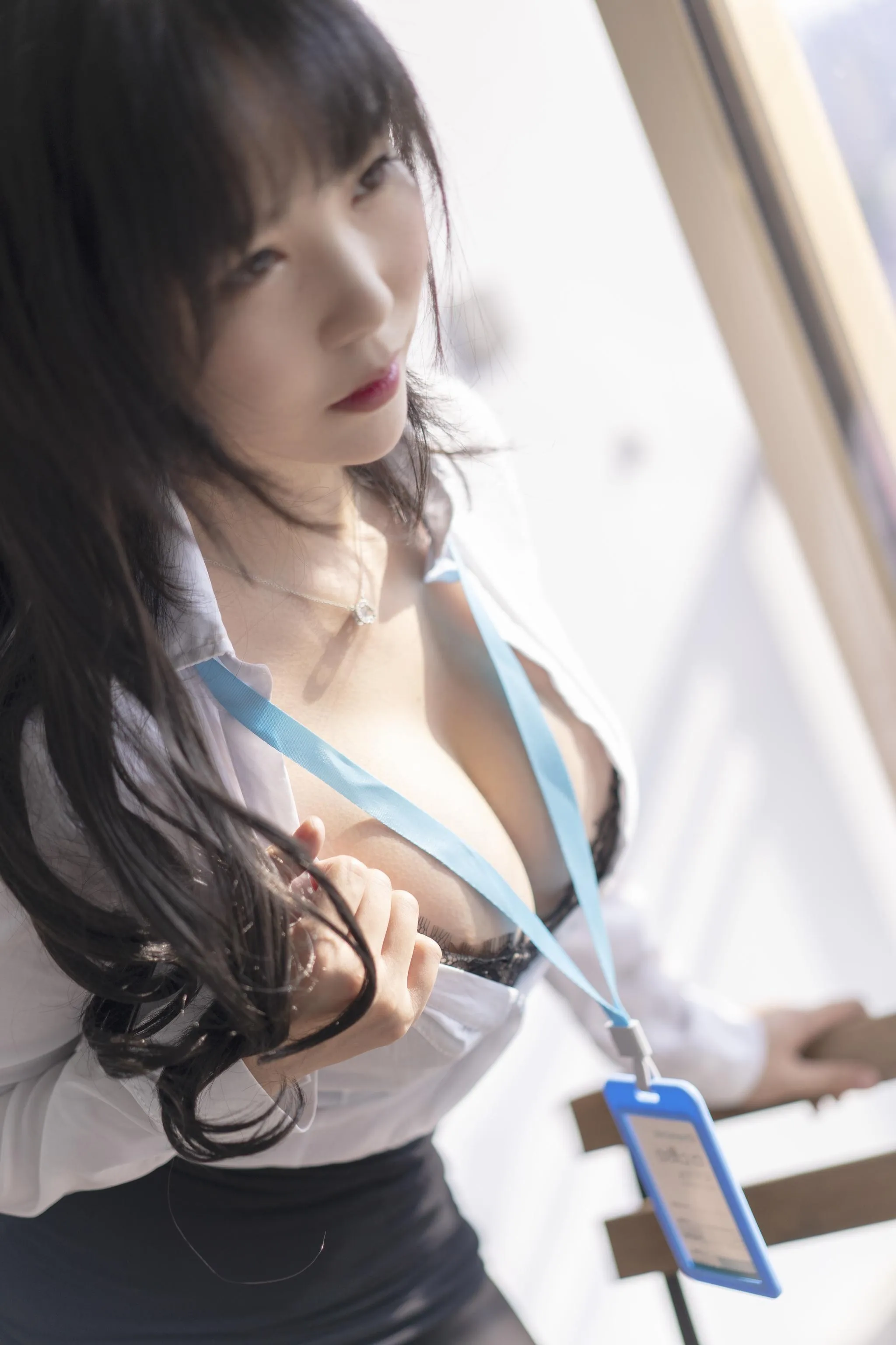 抖娘-利世 – NO.39 OL写真 [48P]插图3